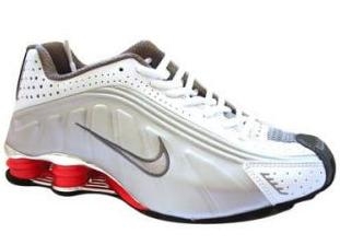 nike shox r4 branco e vermelho